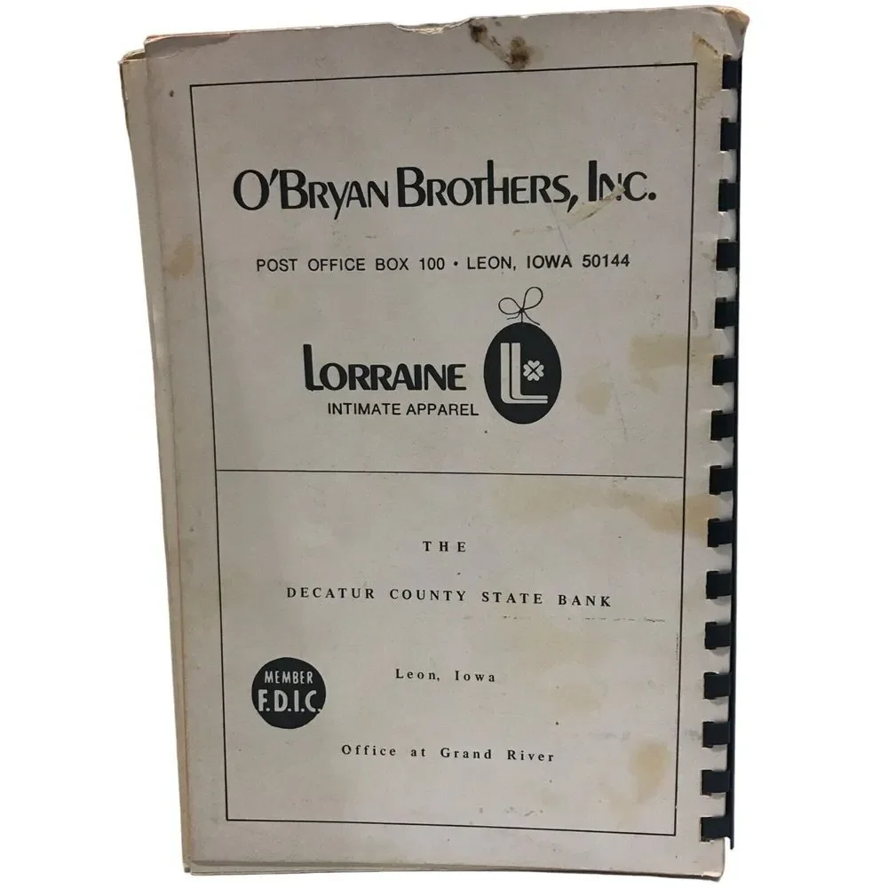 Vintage Veterans cookbook‎ From our Kitchen to yours Leon Iowa V.F.W. Auxiliary